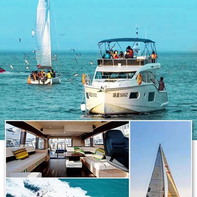 乘風(fēng)破浪，品味蔚藍(lán) 大連金石灘高端游艇垂釣海鮮一日游